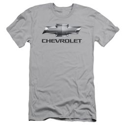 Chevy Slim Fit Shirt Bow Tie Silver T-Shirt