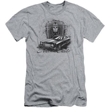 Chevy Slim Fit Shirt Monte Carlo Sports Grey T-Shirt