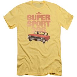 Chevy Slim Fit Shirt Super Sport 396 Yellow T-Shirt