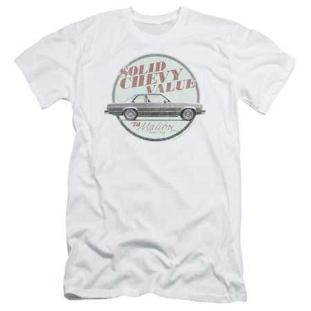 Chevy Slim Fit Shirt Value White T-Shirt