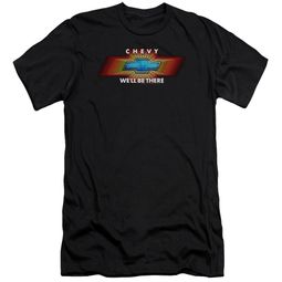 Chevy Slim Fit Shirt We'll Be There TV Spot Black T-Shirt