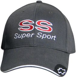 Chevy SS Super Sport Hat - Fine Embroidered Cap Chevy SS Super Sport Hat - Fine Embroidered Cap