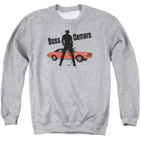 Chevy Sweatshirt Boss Adult Sports Grey Sweat Shirt