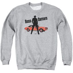 Chevy Sweatshirt Boss Adult Sports Grey Sweat Shirt