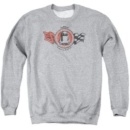 Chevy Sweatshirt Gentlemen's Racer Adult Sports Grey Sweat Shirt