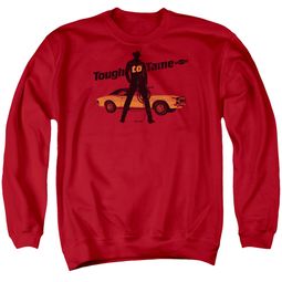Chevy Sweatshirt Tough To Tame Adult Red Sweat Shirt