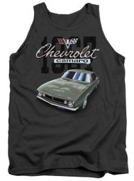 Chevy Tank Top Chevrolet 1967 Classic Camaro Charcoal Tanktop