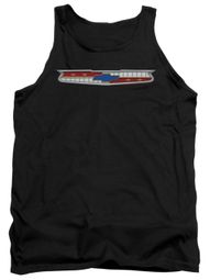 Chevy Tank Top Chevrolet 56 Bel Air Emblem Black Tanktop