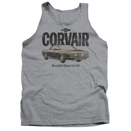 Chevy Tank Top Retro Corvair Sports Grey Tanktop