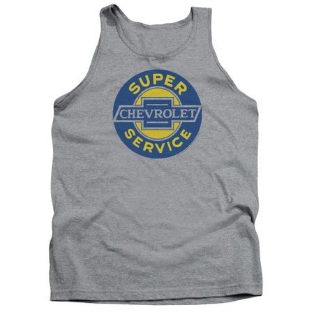 Chevy Tank Top Super Service Athletic Heather Tanktop
