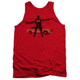 Chevy Tank Top Tough To Tame Red Tanktop