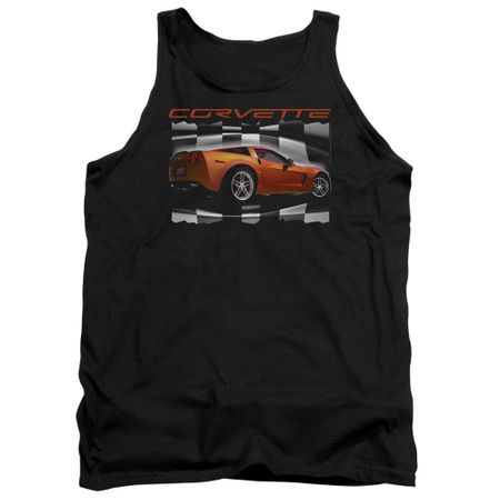Chevy Tank Top ZO6 checkered Black Tanktop