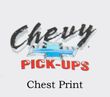 Chevy Truck T-shirt Classic Assorted Pickup Trucks White Tee Shirt