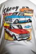 Chevy Truck T-shirt Classic Assorted Pickup Trucks White Tee Shirt