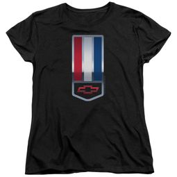 Chevy Womens Shirt 1998 Camaro Nameplate Black T-Shirt