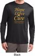 Childhood Cancer Awareness Hope Love Cure Dry Wicking Long Sleeve