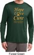 Childhood Cancer Awareness Hope Love Cure Dry Wicking Long Sleeve