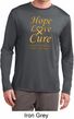 Childhood Cancer Awareness Hope Love Cure Dry Wicking Long Sleeve