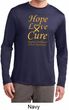 Childhood Cancer Awareness Hope Love Cure Dry Wicking Long Sleeve