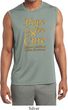 Childhood Cancer Awareness Hope Love Cure Dry Wicking Sleeveless Shirt