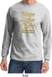 Childhood Cancer Awareness Hope Love Cure Long Sleeve