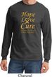 Childhood Cancer Awareness Hope Love Cure Long Sleeve