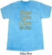 Childhood Cancer Awareness Hope Love Cure Mineral Washed Tie Dye Tee