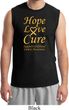 Childhood Cancer Awareness Hope Love Cure Muscle Shirt