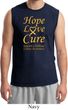 Childhood Cancer Awareness Hope Love Cure Muscle Shirt