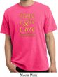 Childhood Cancer Awareness Hope Love Cure Pigment Dyed Shirt