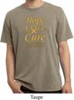 Childhood Cancer Awareness Hope Love Cure Pigment Dyed Shirt