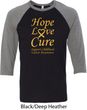 Childhood Cancer Awareness Hope Love Cure Raglan