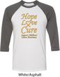 Childhood Cancer Awareness Hope Love Cure Raglan