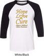 Childhood Cancer Awareness Hope Love Cure Raglan