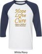 Childhood Cancer Awareness Hope Love Cure Raglan