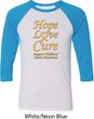 Childhood Cancer Awareness Hope Love Cure Raglan