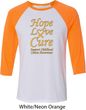 Childhood Cancer Awareness Hope Love Cure Raglan
