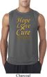 Childhood Cancer Awareness Hope Love Cure Sleeveless Shirt