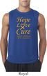 Childhood Cancer Awareness Hope Love Cure Sleeveless Shirt