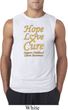 Childhood Cancer Awareness Hope Love Cure Sleeveless Shirt