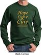 Childhood Cancer Awareness Hope Love Cure Sweatshirt