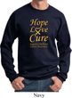 Childhood Cancer Awareness Hope Love Cure Sweatshirt