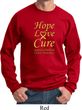 Childhood Cancer Awareness Hope Love Cure Sweatshirt