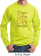 Childhood Cancer Awareness Hope Love Cure Sweatshirt