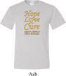 Childhood Cancer Awareness Hope Love Cure Tall T-shirt