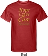 Childhood Cancer Awareness Hope Love Cure Tall T-shirt