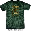 Childhood Cancer Awareness Hope Love Cure Tie Dye Shirt