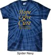 Childhood Cancer Awareness Hope Love Cure Tie Dye Shirt