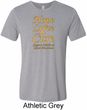 Childhood Cancer Awareness Hope Love Cure Tri Blend Tee