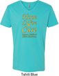 Childhood Cancer Awareness Hope Love Cure V-neck